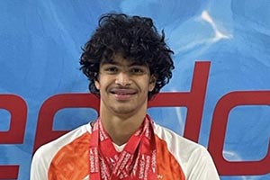 With continued support of UAETSS  Swimmer Hussein Shawky claims two new medals a