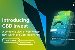 Commercial Bank of Dubai (CBD) launches CBD Invest, strengthening how customers 