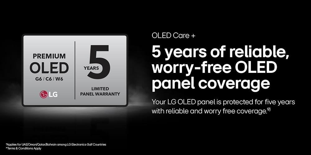 LG Highlights 5-Year Panel Warranty with OLED Care+ Across 2026 Premium TV Range