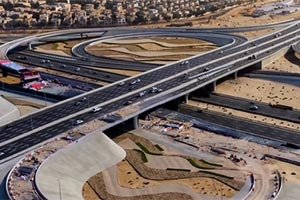 RTA Opens 700-Metre, 4-Lane Bridge at Intersection of Al Qudra Road and Sheikh Z