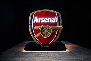 The Aircrafted Arsenal Crest: Emirates turns A380 and Boeing 777 parts into icon