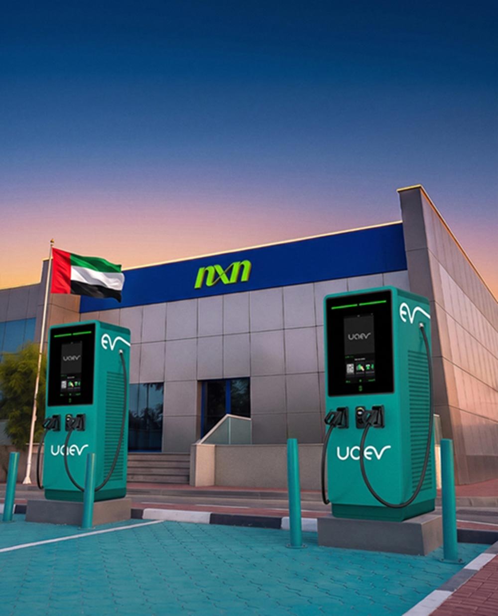 7X and UAEV approve first six EV charging station sites across NXN facilities