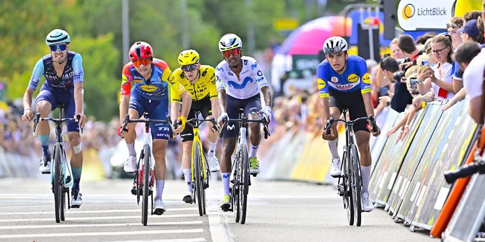 Isaac del Toro places second in first Deutschland Tour road stage