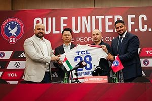 TCL and Gulf United FC Announce New Partnership as Andrés Iniesta Begins Coachin