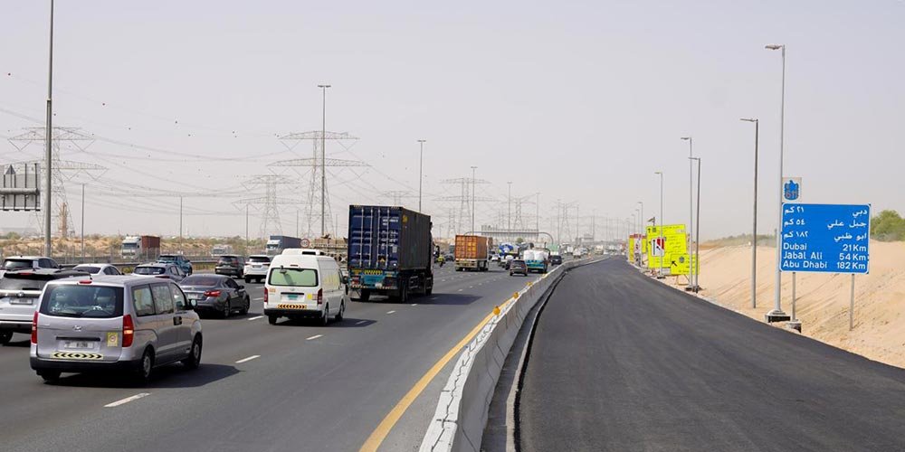 RTA to Open Two New Lanes on Emirates Road over 5 km on 30th August