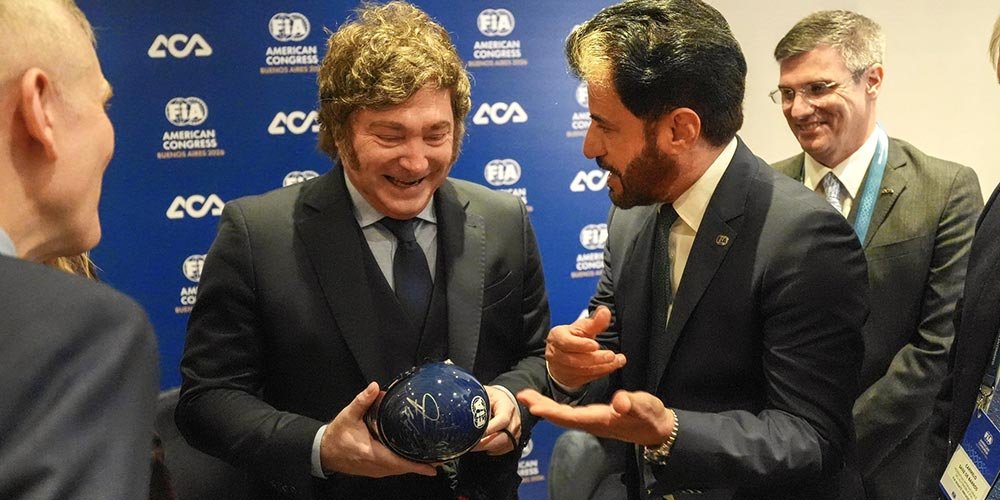 Argentinian President Javier Milei and FIA President Mohammed Ben Sulayem open FIA American Congress in Buenos Aires