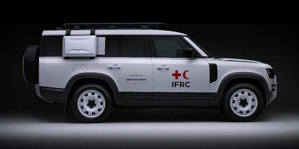 ENDURING PURPOSE: DEFENDER AND BRITISH RED CROSS EXTEND HISTORIC PARTNERSHIP TO 75 YEARS