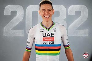 UAE Team Emirates-XRG announces contract extension for Tadej Pogačar through 203