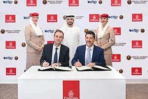 Emirates signs strategic partnership with Medical Tourism Association (MTA), wit