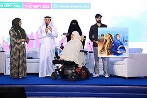 At the Official Opening of the 4th International UAE Rare Disease Society Congre