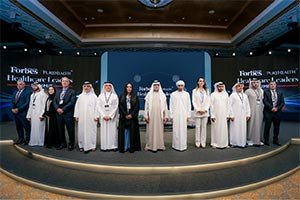 Nahyan bin Mubarak Inaugurates Forbes Middle East Healthcare Leaders Summit in A