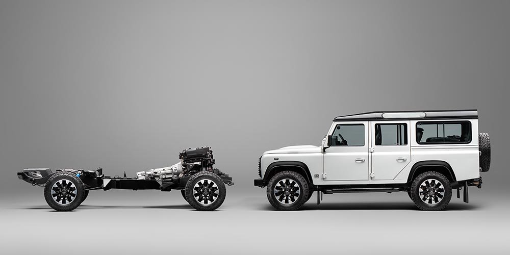 DEFENDER'S CLASSIC DIVISION LAUNCHES NEW UPGRADE PROGRAMME, CROWNED BY WORKS V8 CONVERSION