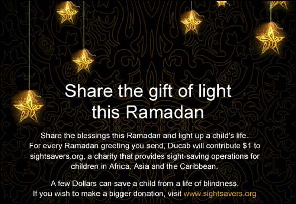 Ducab marks Ramadan with donation campaign to Sightsavers