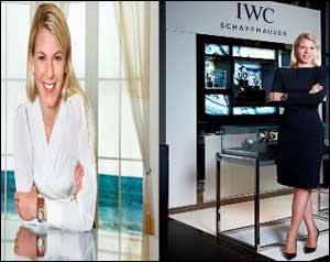 Karoline Huber Appointed Brand Director Middle East andIindia for IWC Schaffhausen and Baume & Mercier