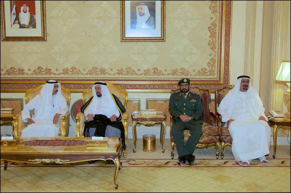 Ruler of Sharjah Continues to Receive Condolences