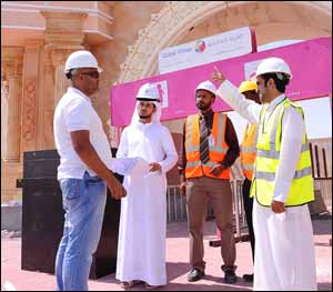 Global Village Management Team and Dubai Municipality Conduct Site Inspection