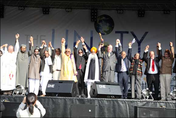World Sport, Political & Religious Leaders come together for the Third Annual �Unity of Faiths Festival'