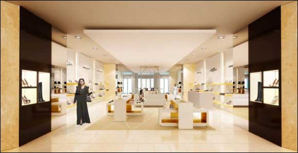 KKD Designs First overseas House of Fraser, in Abu Dhabi.