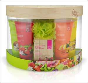 Fruity power for your shower