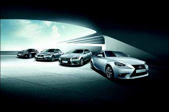 Lexus 2014 line-up arrive in the UAE