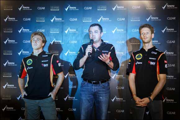 Clear and Rexona Host Exclusive Lotus F1 Team Meet & Greet