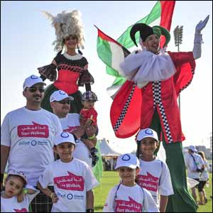 Walk raises awareness of importance of healthy lifestyle