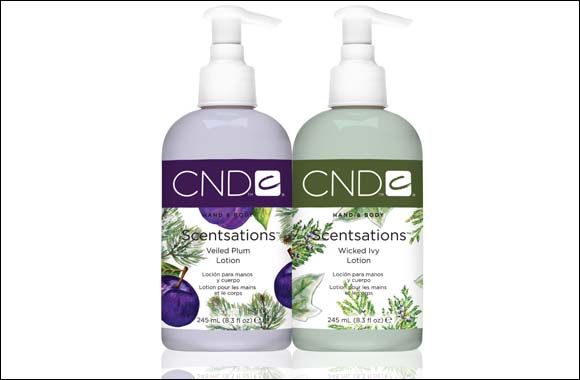Get winter ready with CND's Scentsations Charmed Lotions