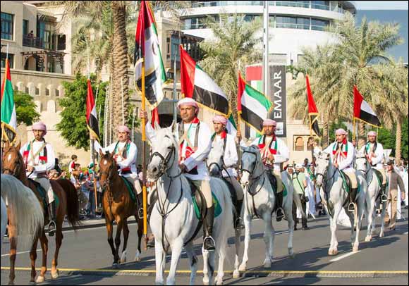 The Parade-Downtown Dubai, UAE National Day.