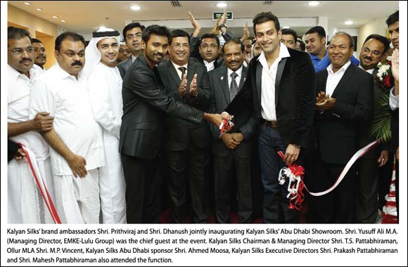 Kalyan Silks mesmerizes Abu Dhabi with its third international showroom