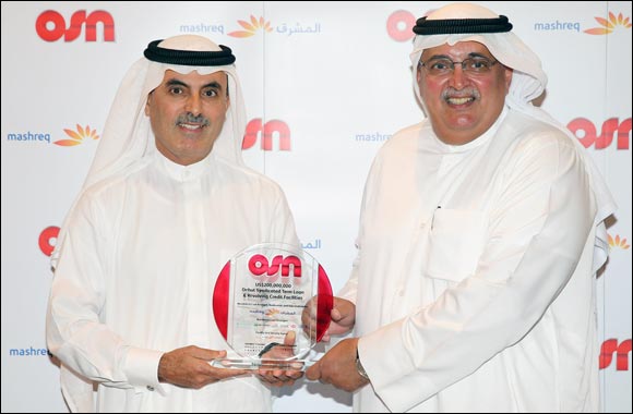 Mashreq leads OSN's Debut Syndicated Financing Facility for US$200 Million