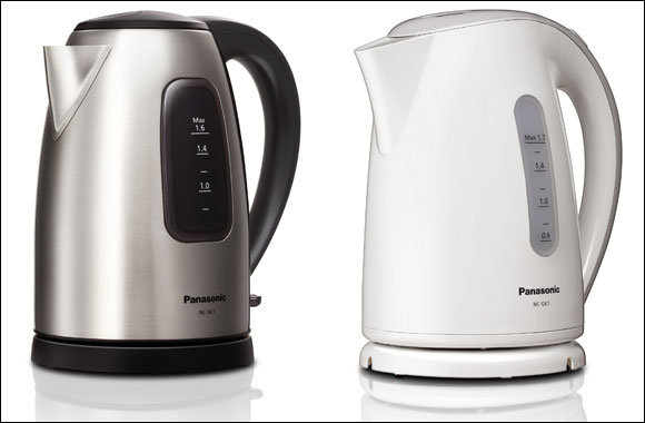 Panasonic's New High Capacity Kettles Ideal for Middle East Kitchens