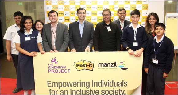 Post-it� raises funds to support Manzil Centre for People with Special Needs