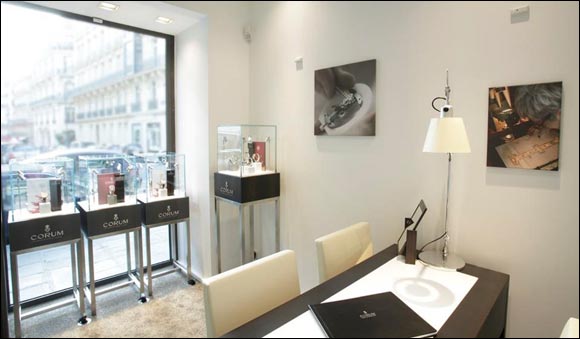 CORUM opens a new boutique in Paris