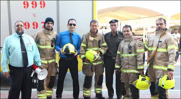 Mock fire drill conducted at Arabian Center Mall