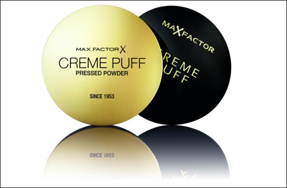 Max Factor's Iconic Cr�me Puff Celebrates 60 Years Strong with A Golden New Look
