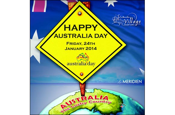 Le M�ridien Village Festival Celebrate the Australia Day on Friday 24th January 2014!