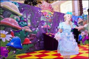 Alice in Wonderland's whimsical Tea Party delights children this DSF