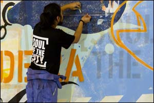Interactive urban art fest hits Deira - Al Ghurair Centre's Street Con