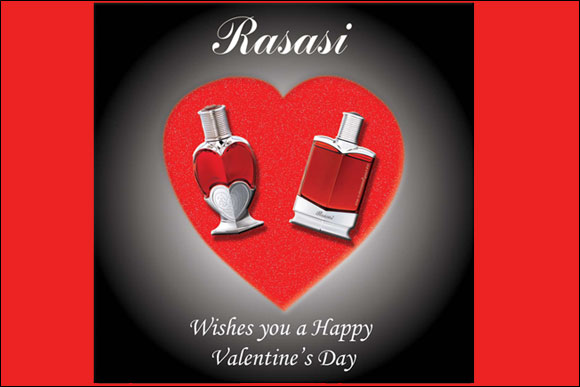 Soak in the Valentine's mood this year with Rasasi youthful blends for him and her