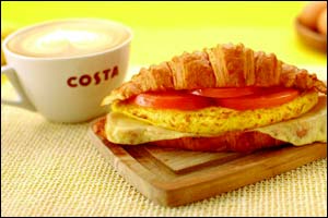 Costa Coffee launches new breakfast range in the UAE