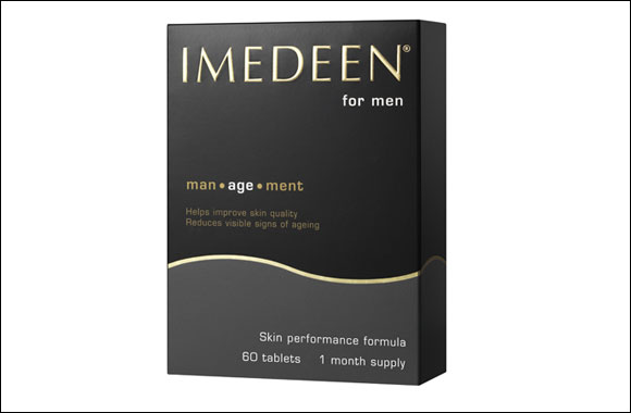 The anti-ageing skincare tablet for men : Imedeen Man●age●ment �