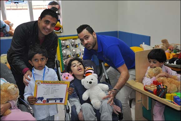 Build-A-Bear Workshop's �Stuff with Hugs� initiative saw hundreds of bears making their way to children who need a hug most!