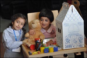 Build-A-Bear Workshop's �Stuff with Hugs� initiative saw hundreds of bears making their way to children who need a hug most!