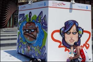 THE BEACH Showcases Street Art at Dubai Art Season 2014