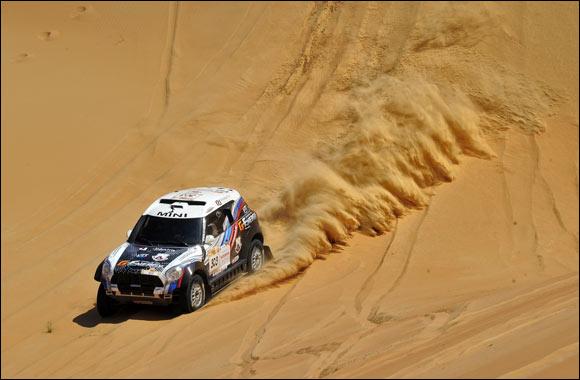 Vasilyev extends lead in Abu Dhabi Desert Challenge on classic day of Rallying