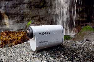 Sony's New Splash-proof Wearable Video Camera Records High-quality Pictures in Full HD