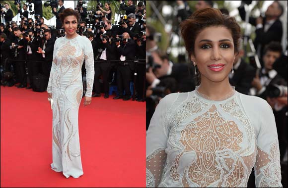 Arwa L'Oreal Paris spokesperson graces the 67th Cannes Film Festival Red Carpet
