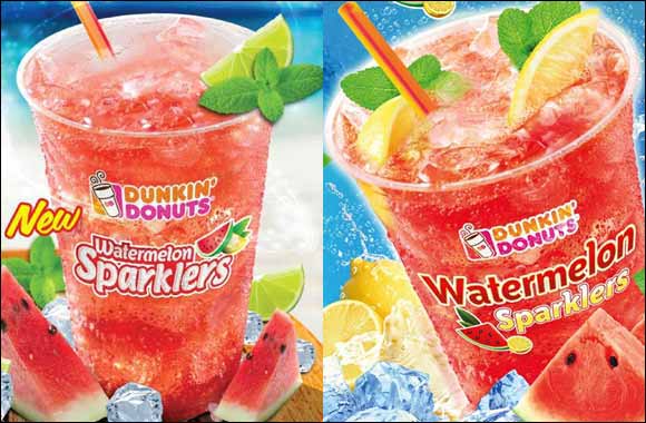 Beat The Heat With Deliciously Refreshing Watermelon Sparklers From Dunkin' Donuts