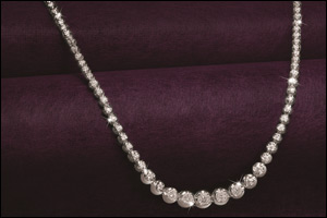 Diamond Tennis Necklace  A reason to adorn all seasons!