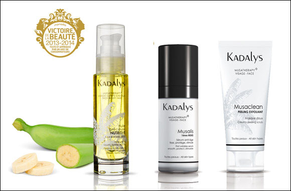Kadalys launches anti-ageing banana-based cosmetic in BEAUTYWORLD DUBAI 2014